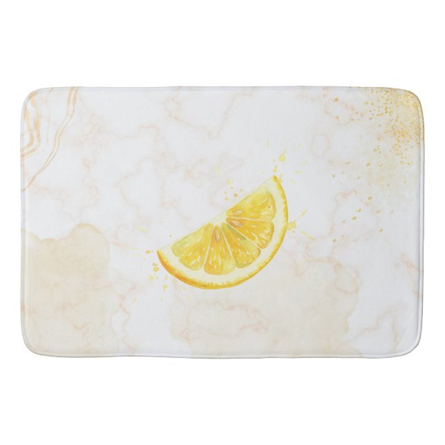 Tapis De Bain Citron (Devant)