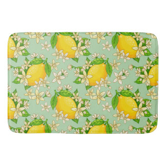 Tapis De Bain citrons jaunes
