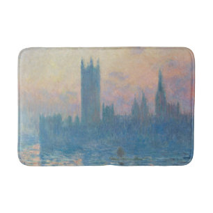Tapis De Bain Claude Monet Les maisons du Parlement Coucher de s