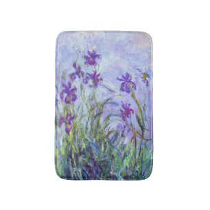 Tapis De Bain Claude Monet - Lilac Irises / Iris Mauves