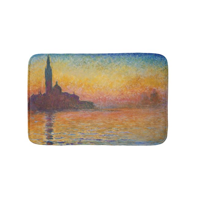 Tapis De Bain Claude Monet - San Giorgio Maggiore à Dusk (Devant)