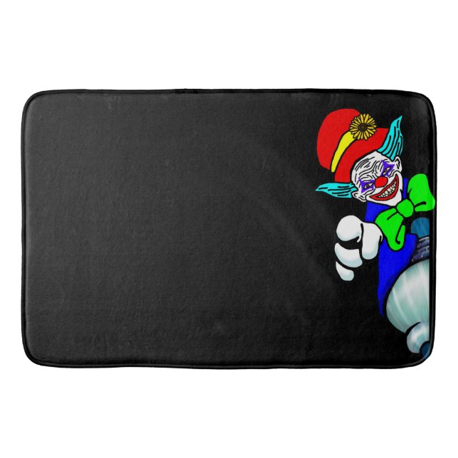 Tapis De Bain Clown effrayant (Devant)