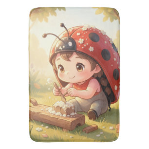 Tapis De Bain Coccinelle et le royaume de nectar caché