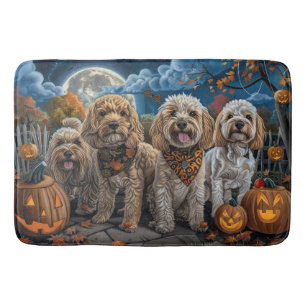 Tapis De Bain Cockapoo Halloween Épouvantable
