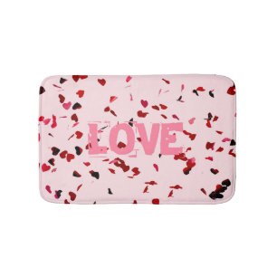 Tapis De Bain Coeurs D'Amour