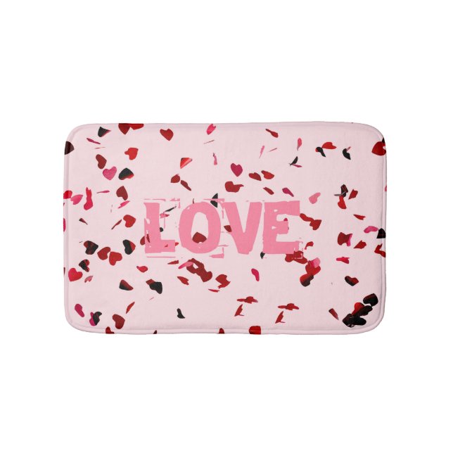 Tapis De Bain Coeurs D'Amour (Devant)