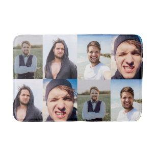 Tapis De Bain Collage photo Mettez votre visage sur un