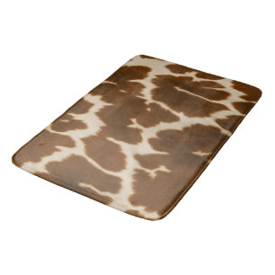 Tapis De Bain Collection de Cuir Faux Vache Elégante Populaire