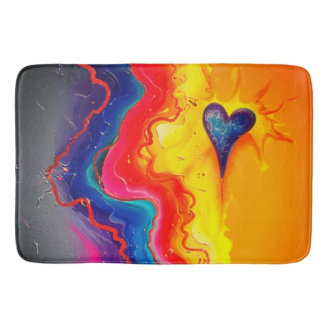 Tapis De Bain Conception cardiaque (Devant)