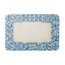 Conception d'aquarelle fixe portugaise Azulejo