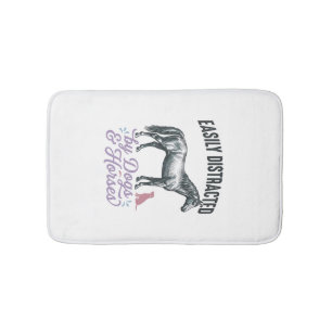 Tapis De Bain Conception de chemise facilement distrait par les