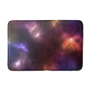 Tapis De Bain Conception de constellations de l'espace cosmique