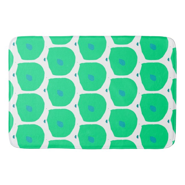 Tapis De Bain Conception de graines de menthe Bain Mat (Devant)