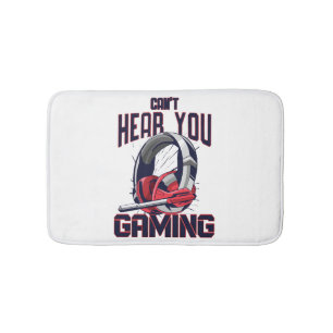Tapis De Bain Conception de jeux avec casque