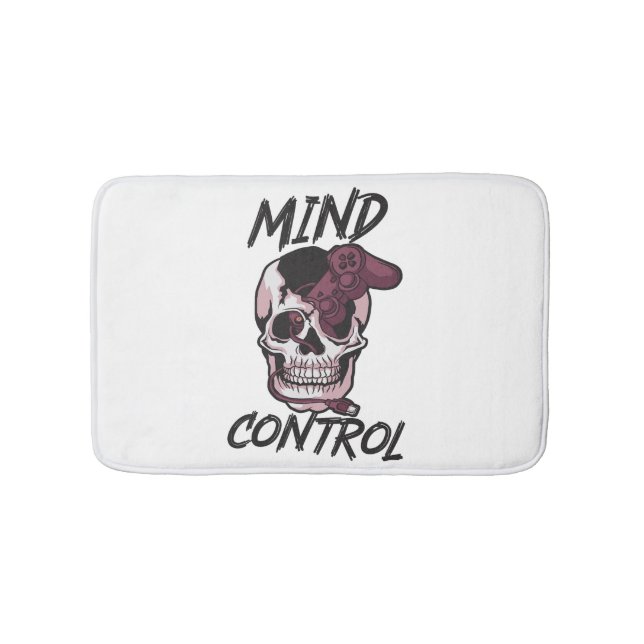 Tapis De Bain Conception de jeux de contrôle mental (Devant)