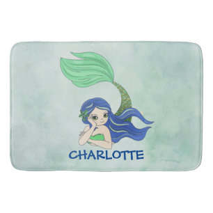 Tapis De Bain Conception de la sirène
