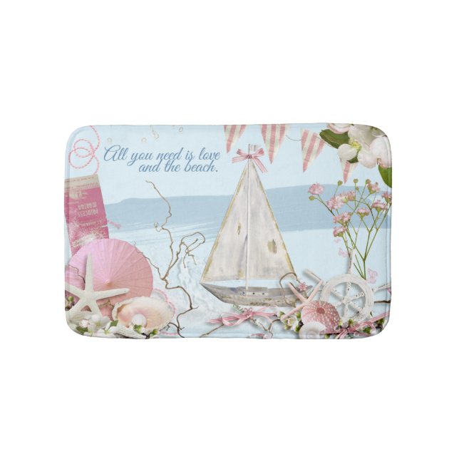 Tapis De Bain Conception de série nautique 3 (Devant)