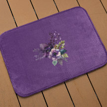 Conception florale violette violet