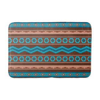 Tapis De Bain Conception géométrique de style sud-ouest Cameron