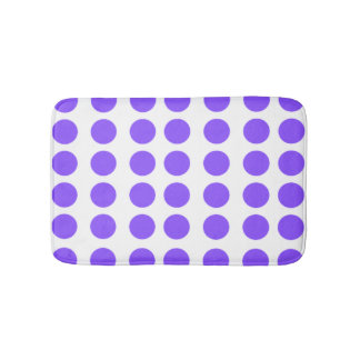 Tapis De Bain Conception Pois violette