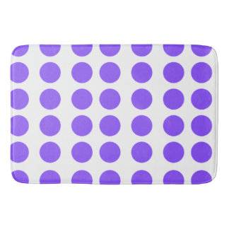 Tapis De Bain Conception Pois violette