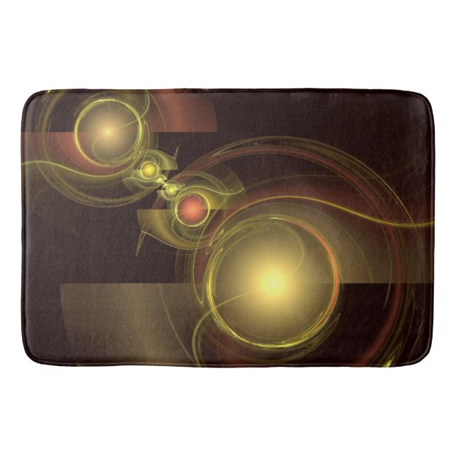 Tapis De Bain Connexion intime Art Abstrait (Devant)