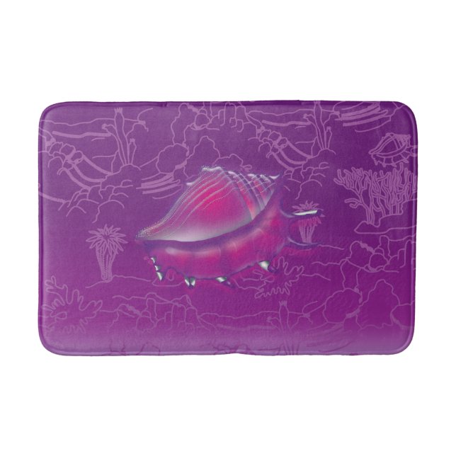 Tapis De Bain Coquillage (Devant)