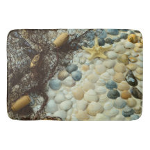 Coquillages, Plage, Océan, Bain, Tapis ou Mat