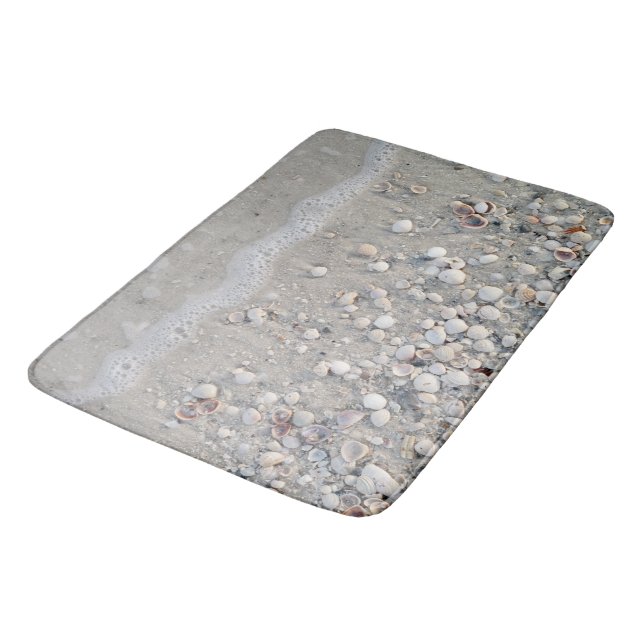 Tapis De Bain Coquilles de bord de la mer (Angle)