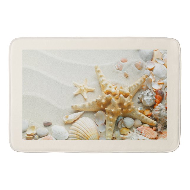 Tapis De Bain Coquilles de tapis de bain/mer (Devant)