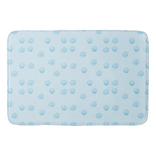 Tapis De Bain Coquilles Saint-Jacques Contour Minimalisme