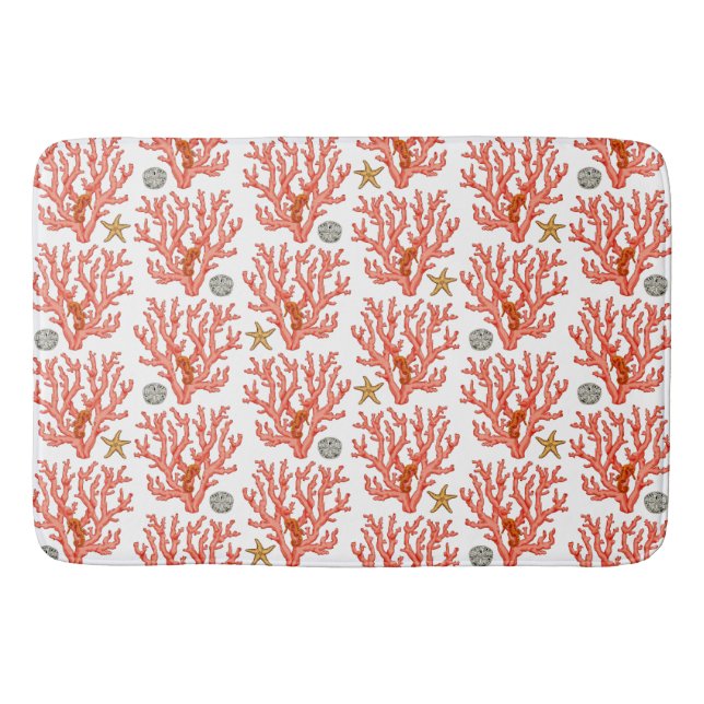 Tapis De Bain Corail marin (Devant)