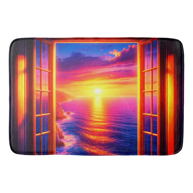 Tapis De Bain Coucher de soleil (Devant)