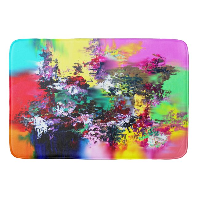 Tapis De Bain Couleurs écrasantes (Devant)