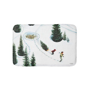 Tapis De Bain Coupe de l'arbre