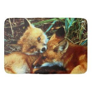Tapis De Bain Couple Fox