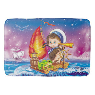 Tapis De Bain Courageux marin
