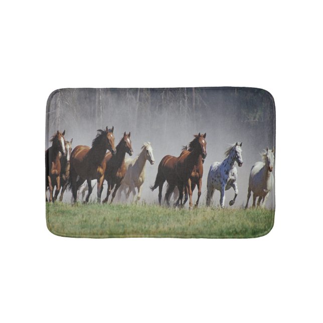 Tapis de bain courant de chevaux (Devant)