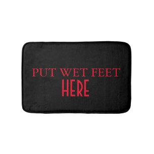Tapis De Bain Coutume personnalisée drôle votre propres photo et