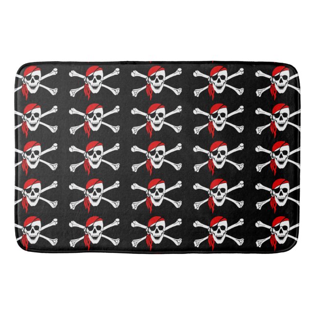 Tapis De Bain Couverture de Bath de pirate (Devant)