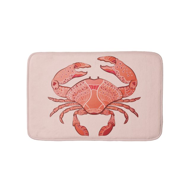 Tapis De Bain Crabe de style (Devant)