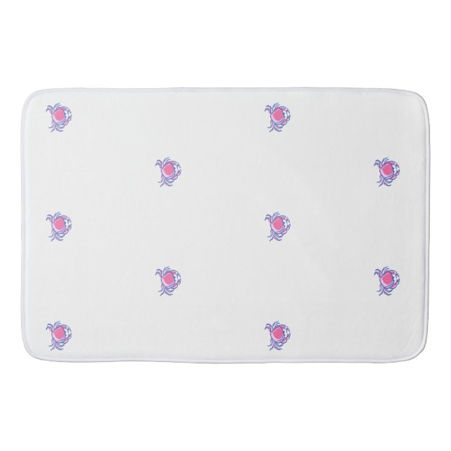 Tapis De Bain Crabe rose de Preppy (Devant)