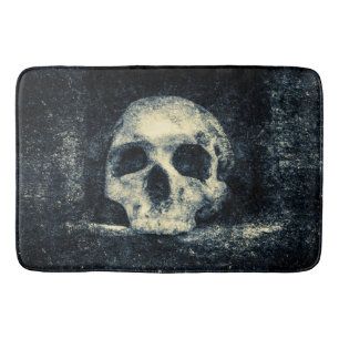 Tapis De Bain Crâne de Halloween d'horreur