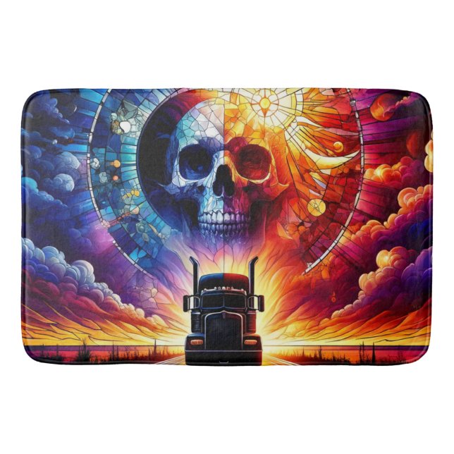Tapis De Bain Crâne et demi (Devant)