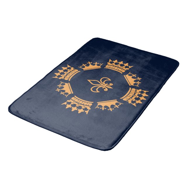 TAPIS DE BAIN CROWNS KING QUEEN (Angle)