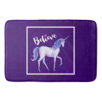 Croyez avec Unicorn dans les aquarelles pastel