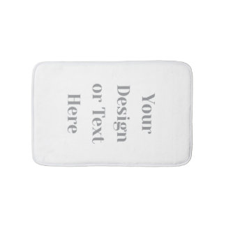 Tapis De Bain Customizable Your Design or Text Here Personalized