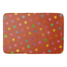 Cute Fun Modern Terracotta Pois multicolores