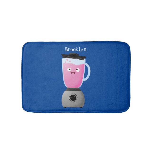 Tapis De Bain Cute happy food mixender cuisine appareil dessin a (Devant)