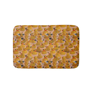 Tapis De Bain Cute Jaune Canards en Caoutchouc Motif